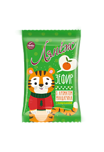 Зефир " Лянеж" глазированный с ароматом мандарина